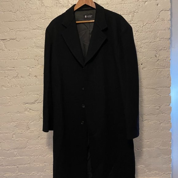Men's Full Length Topcoat - Picture 1 of 6